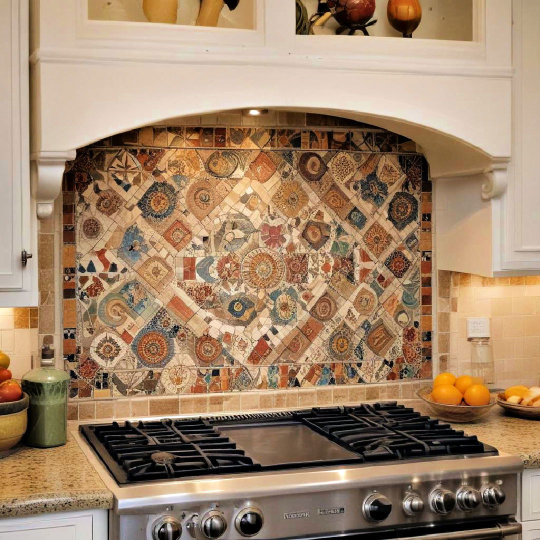 mosaic backsplash