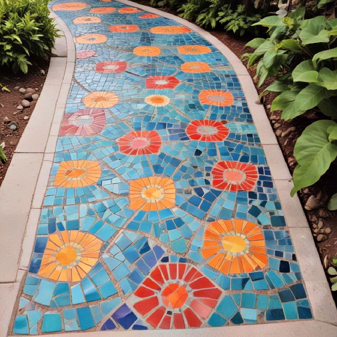 mosaic concrete