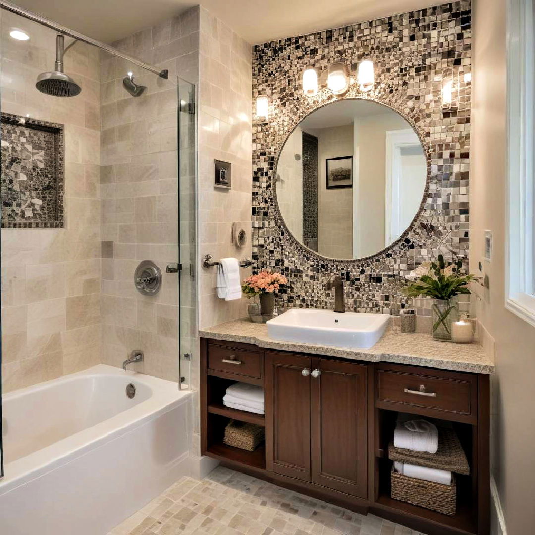 mosaic tile accents