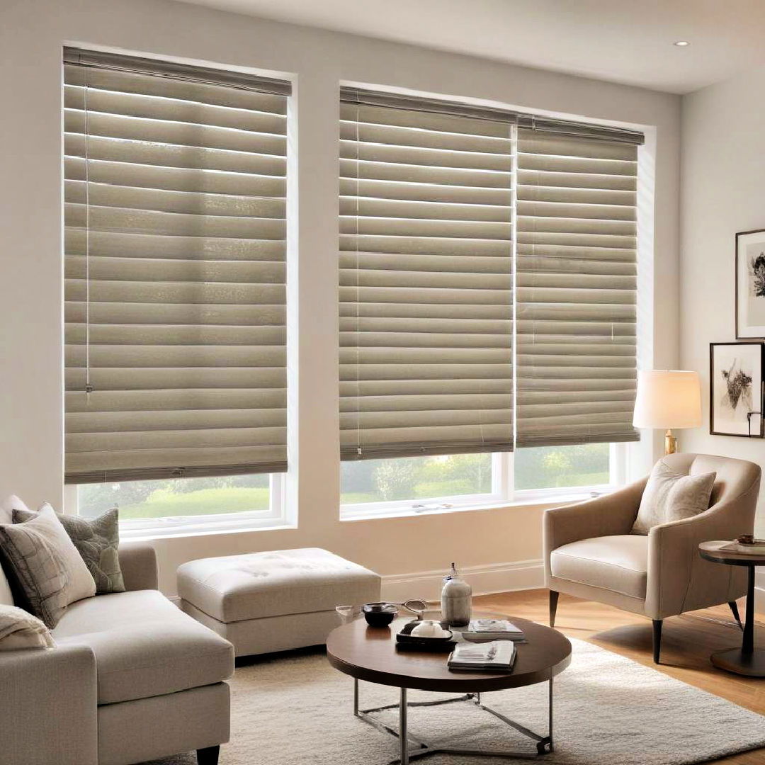 motorized blinds for high tech convenience