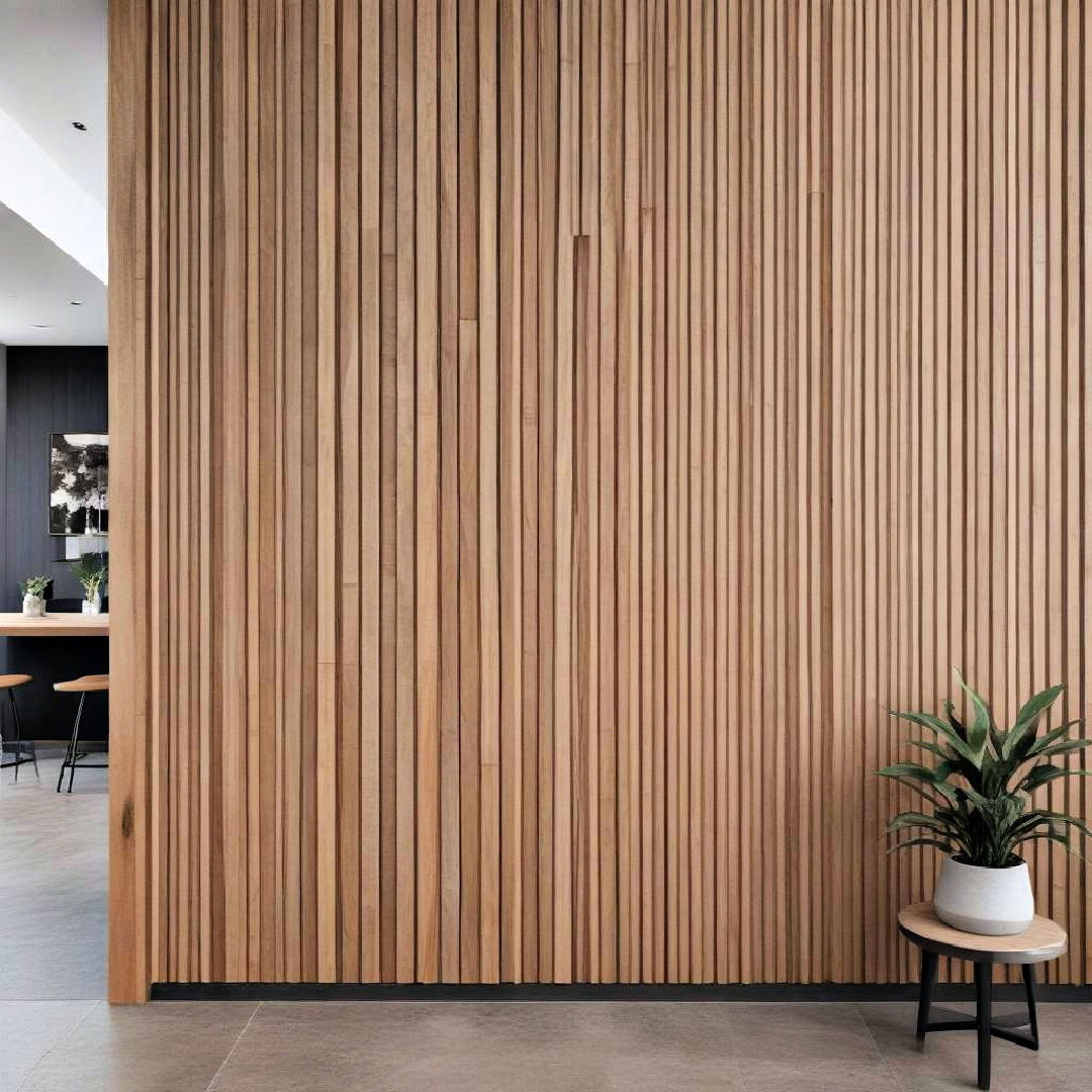 multi dimensional slat walls