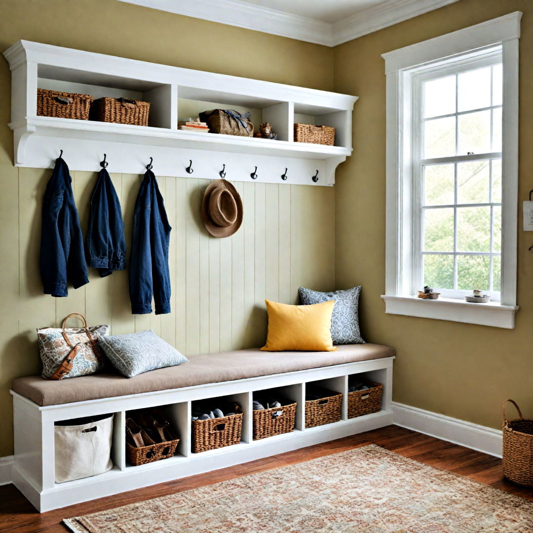 multipurpose mudroom bench