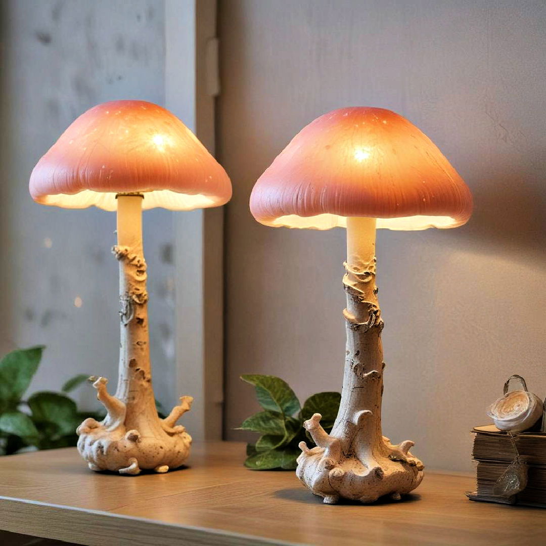 mushroom shaped lamps