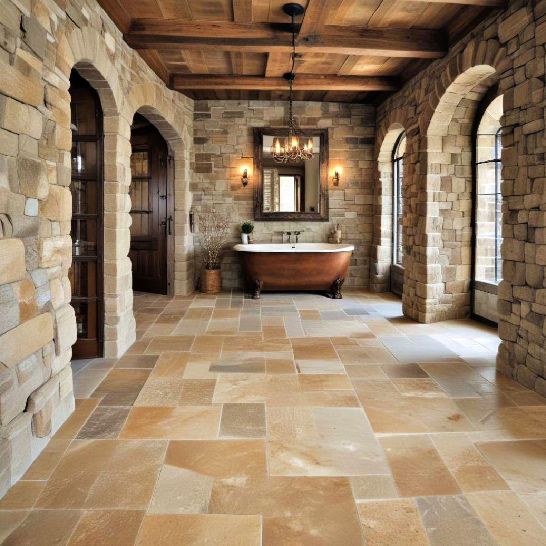 natural stone floors