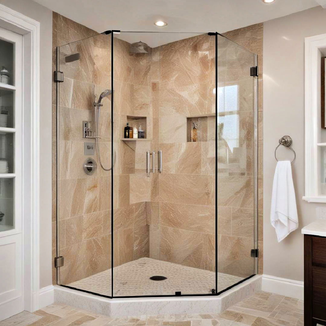 neo angle corner shower