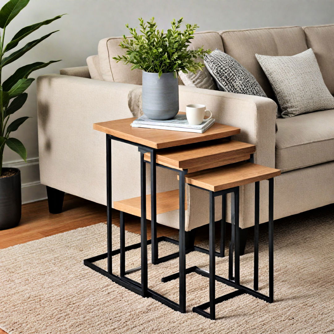 nesting tables for versatility