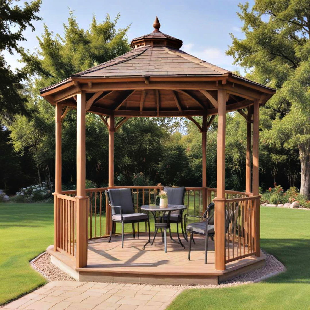 octagonal gazebo