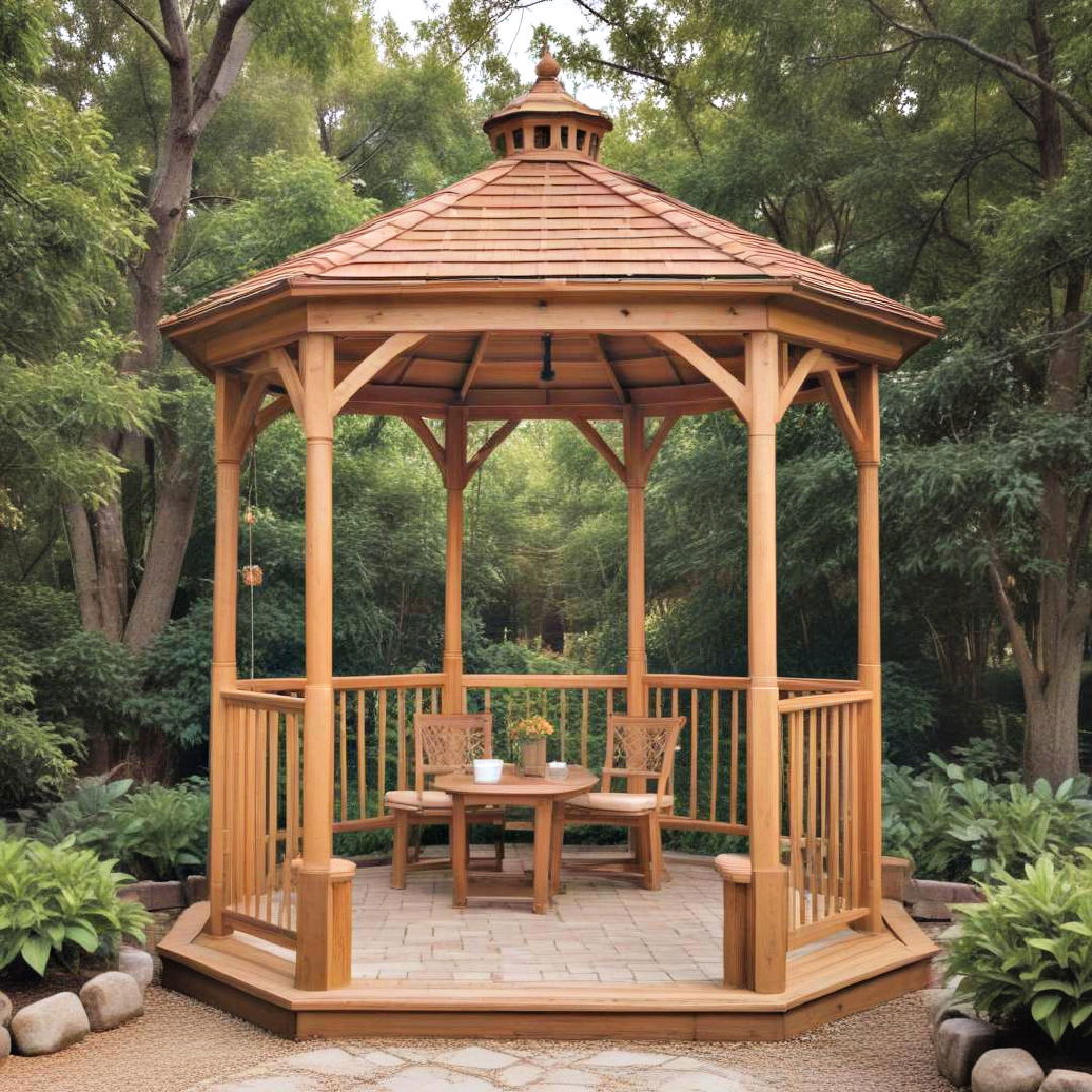 octagonal gazebo