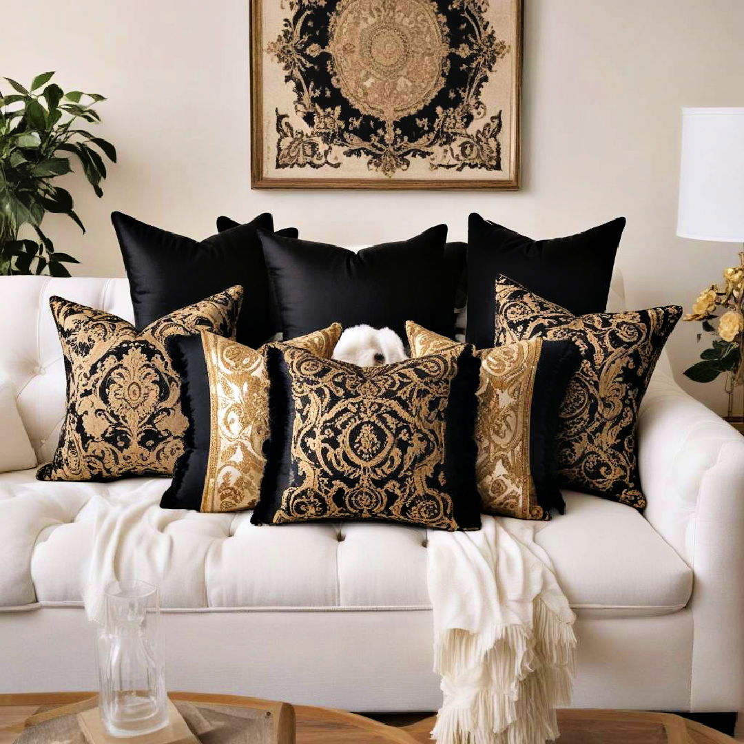 opulent throw pillows