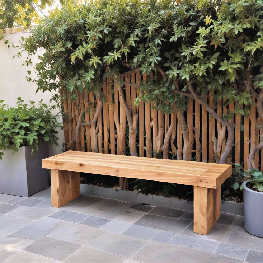 outdoor benches