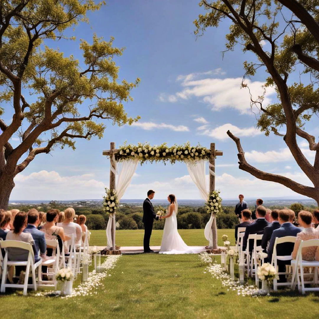 outdoor ceremony