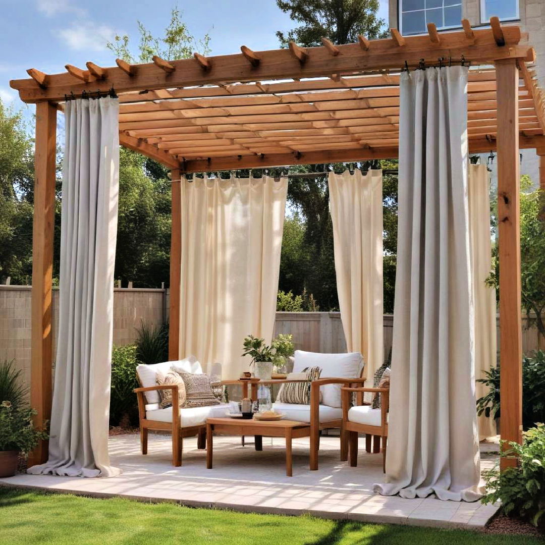 outdoor curtains