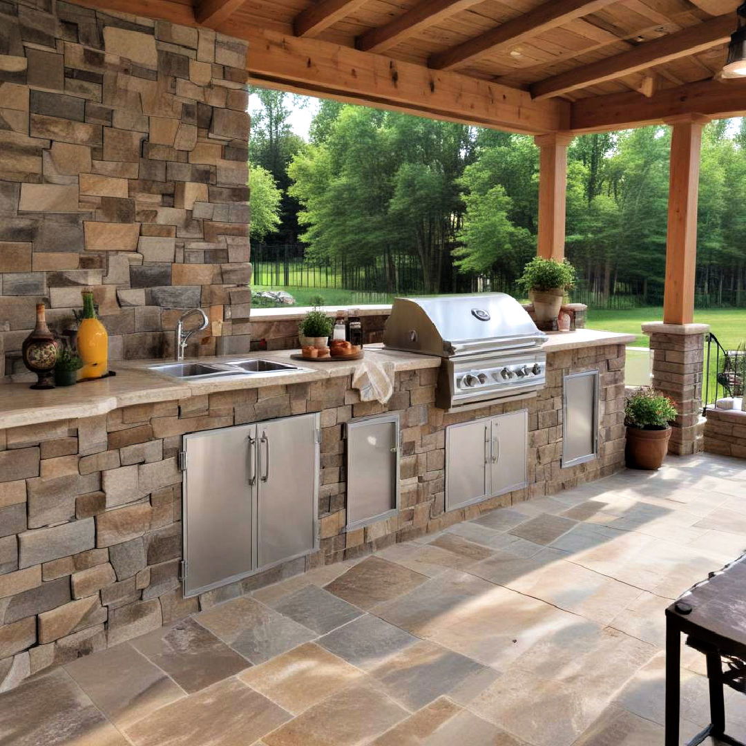 outdoor kitchens