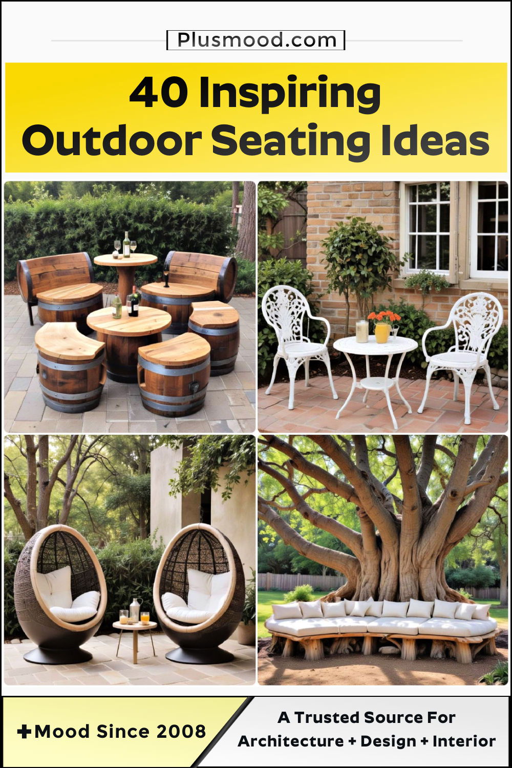 outdoor seating ideas and inspiration