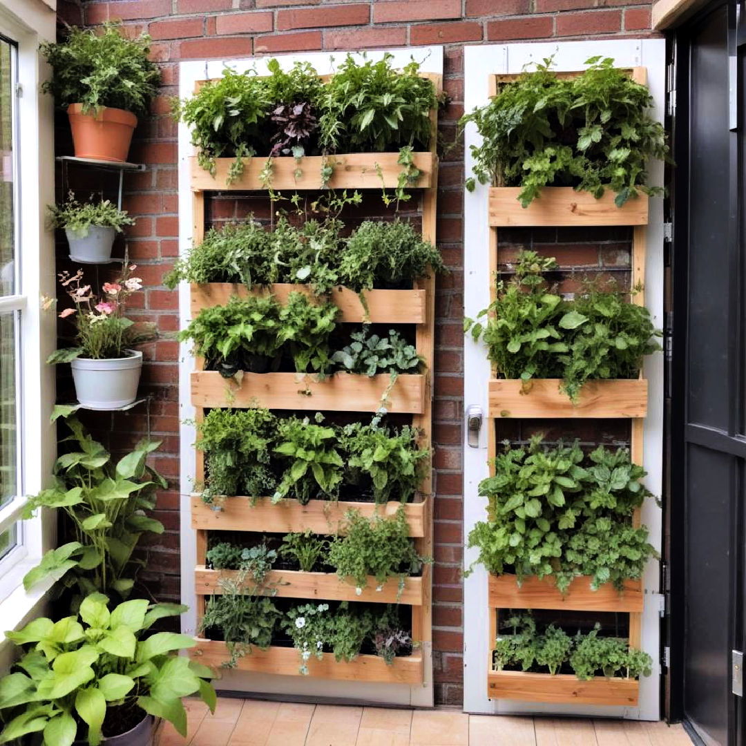 over the door organizers vertical garden walls