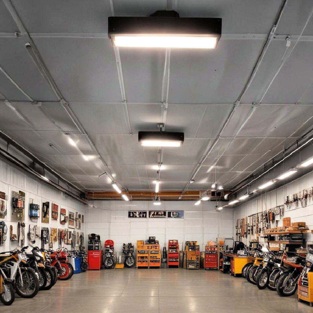 overhead shop lights