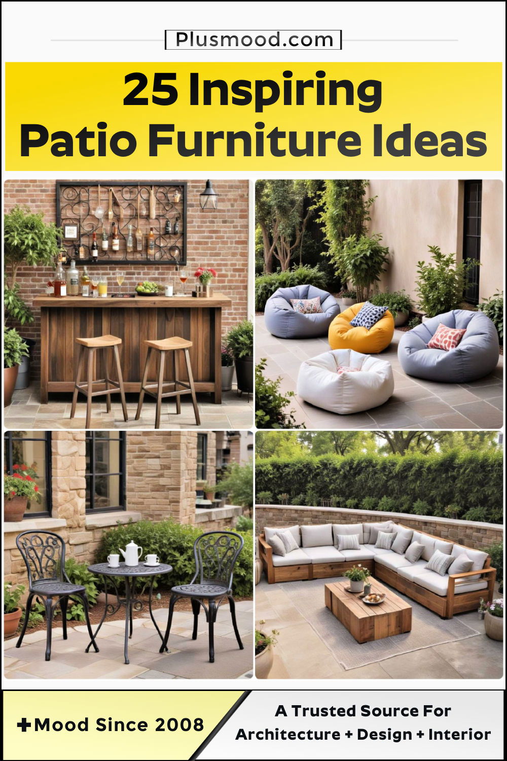 patio furniture ideas and inspiration