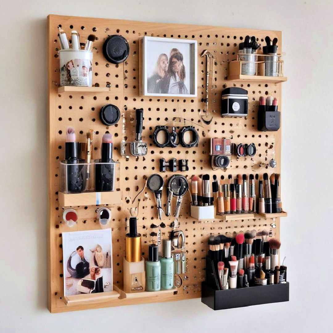 pegboard wall organizer