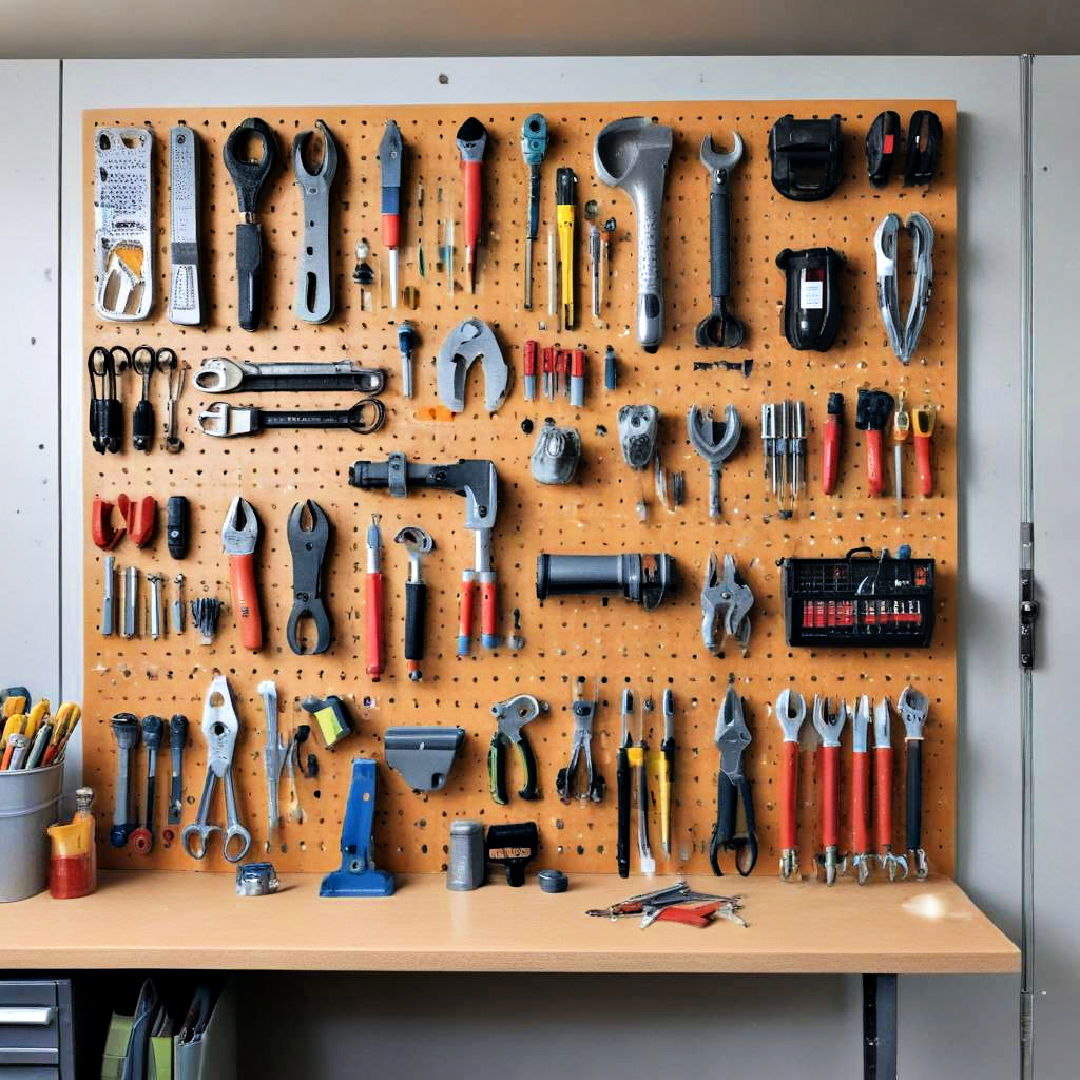 pegboard walls