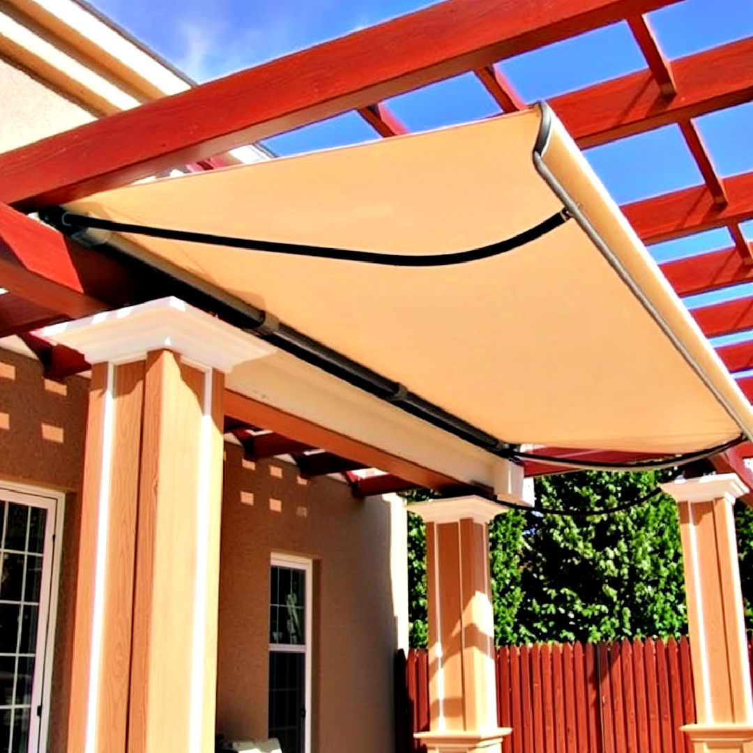 pergola awning