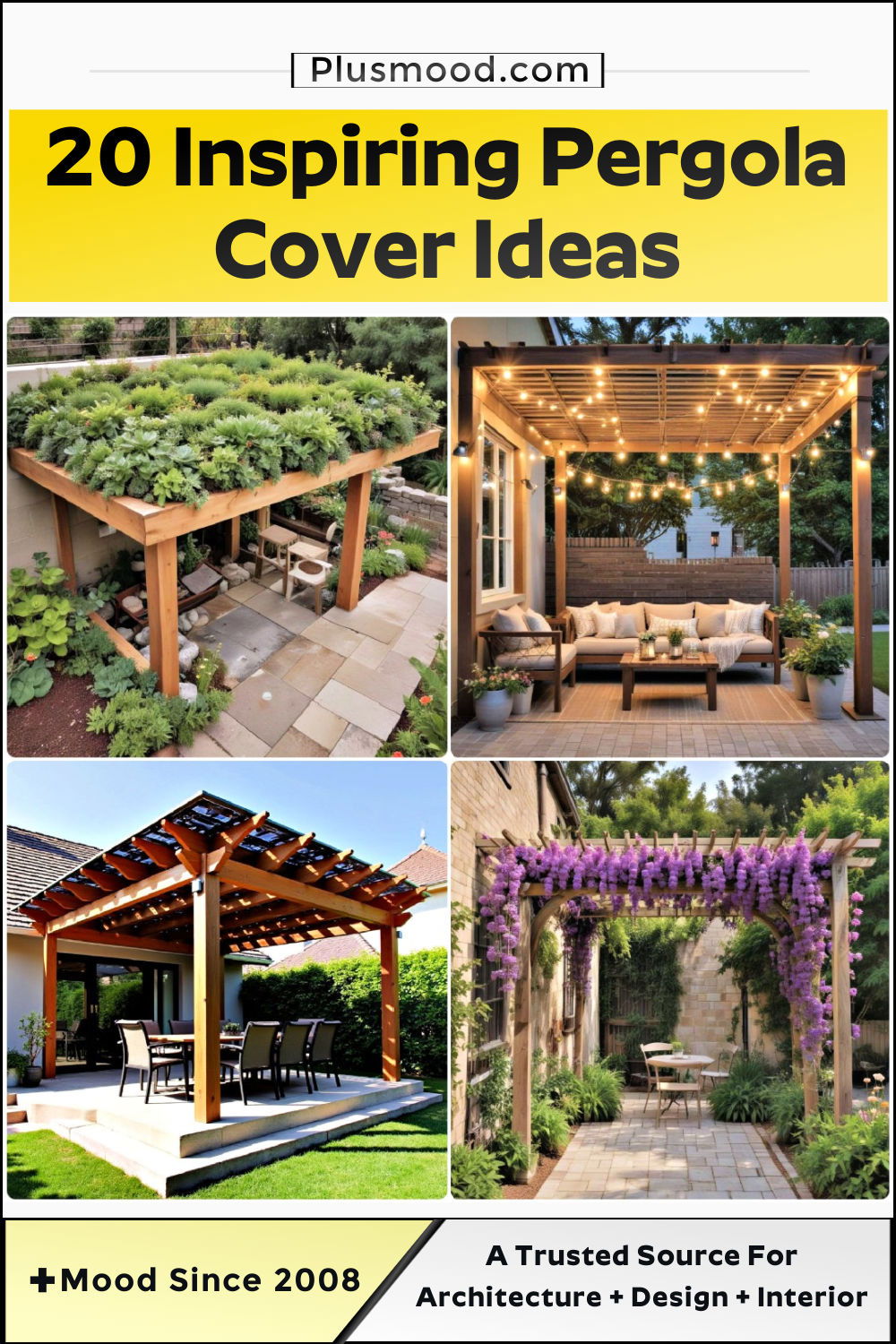 pergola cover ideas and inspiration