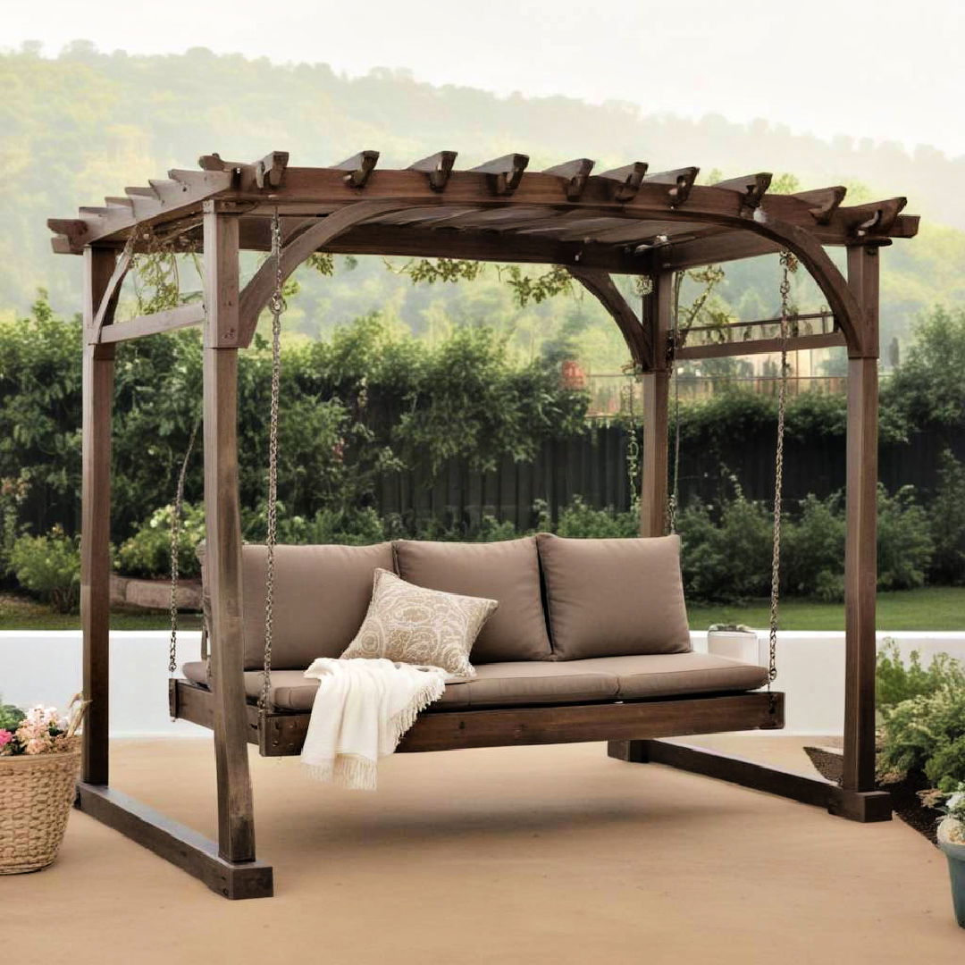 pergola swings