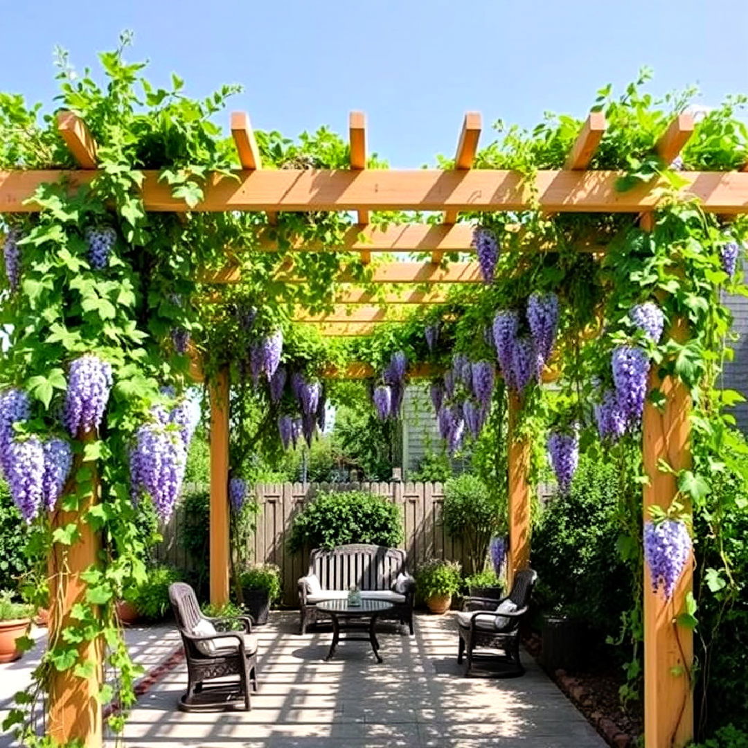 pergola trellis for large climbers