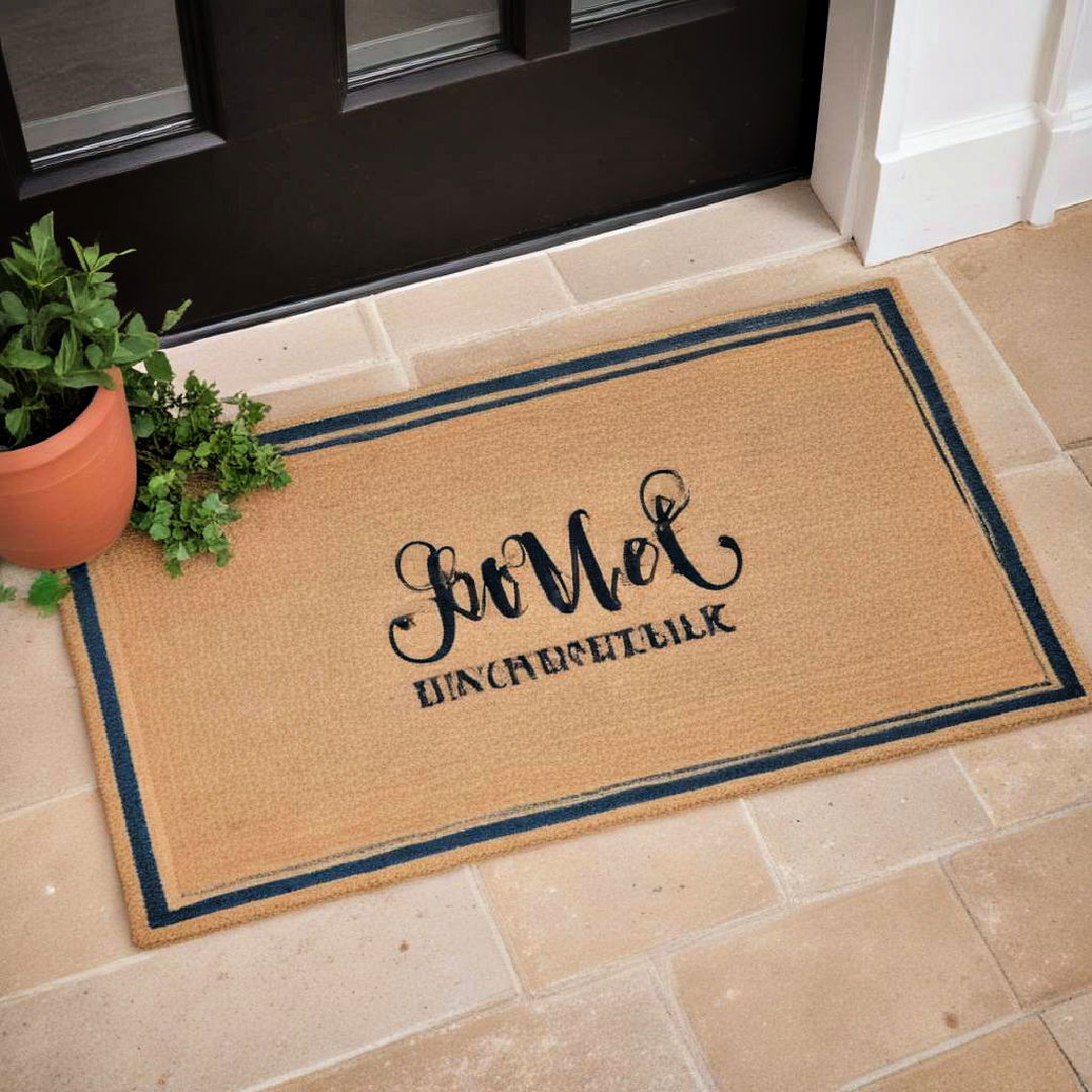 personalized doormats