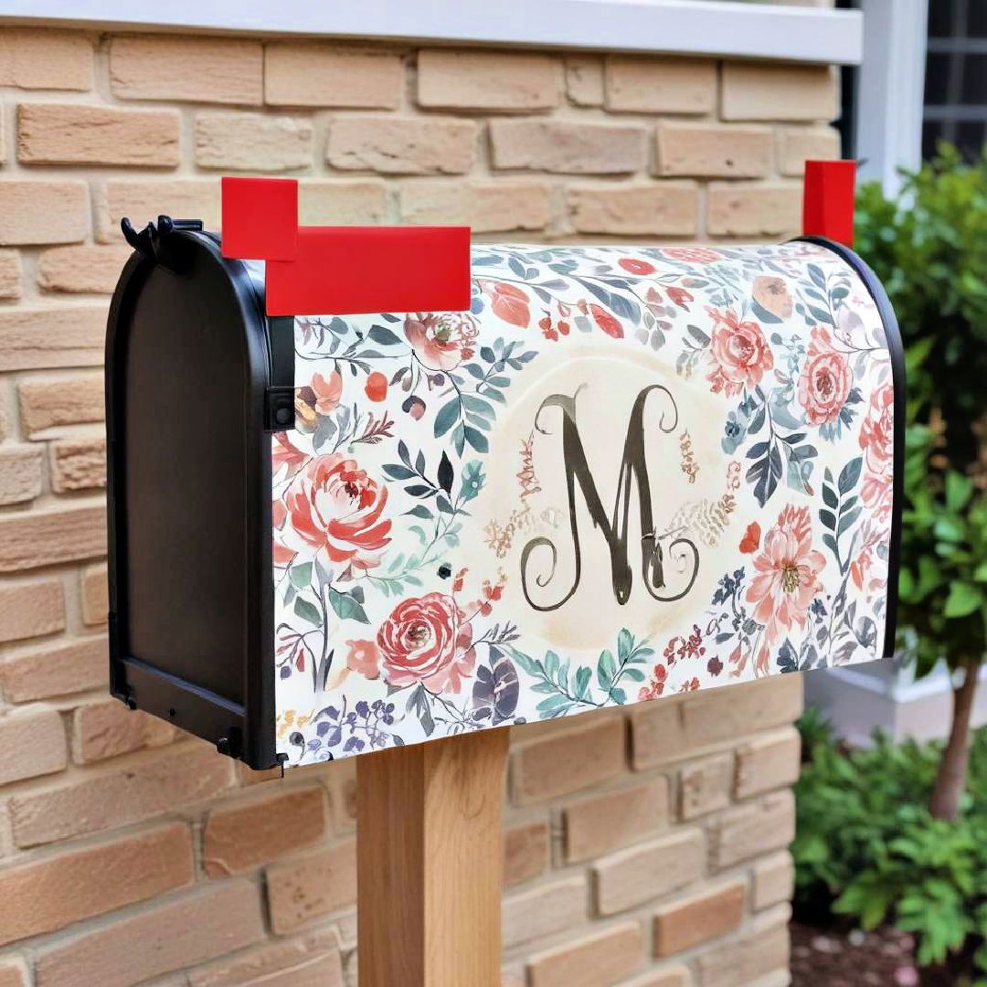 personalized mailbox wrap