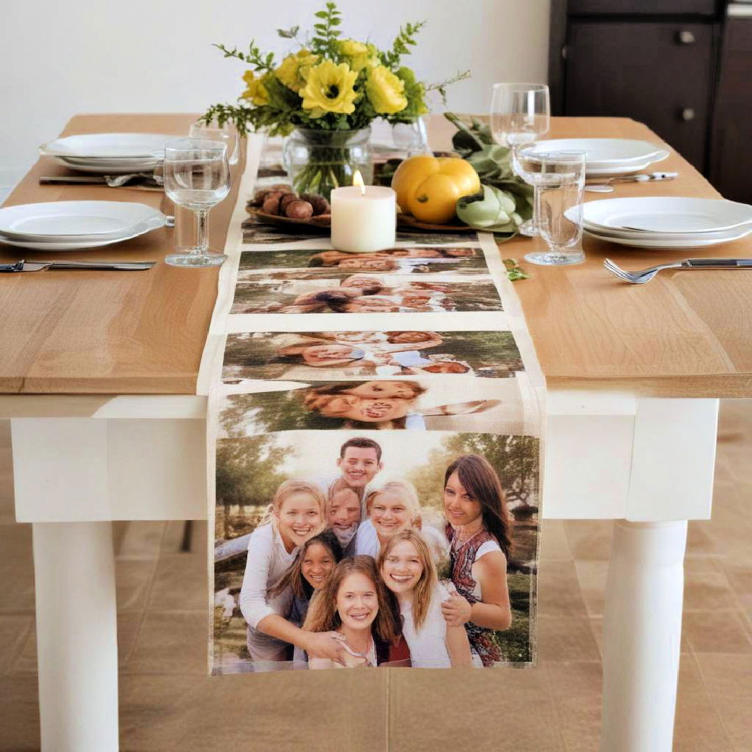 personalized photo runner