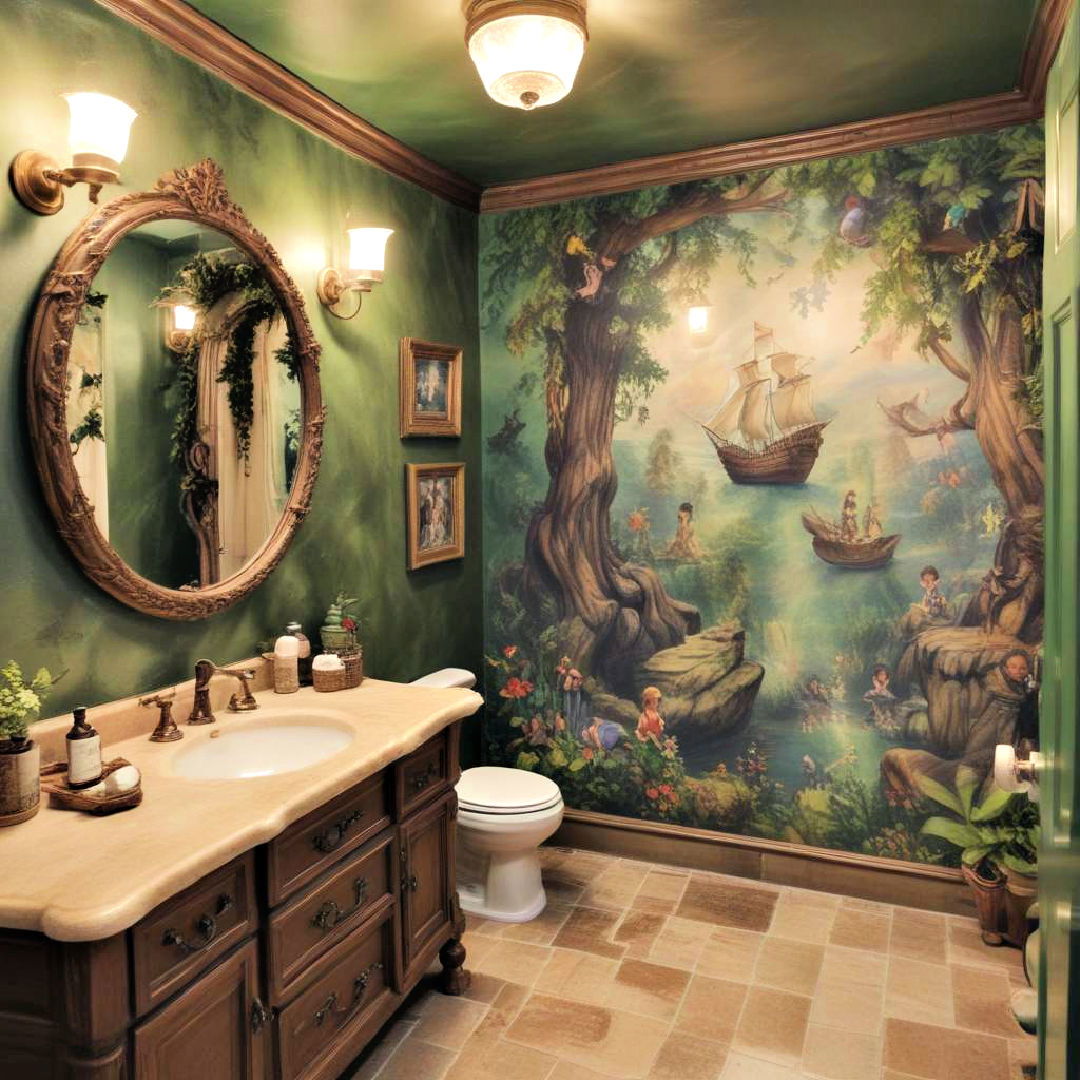 peter pan’s neverland bathroom