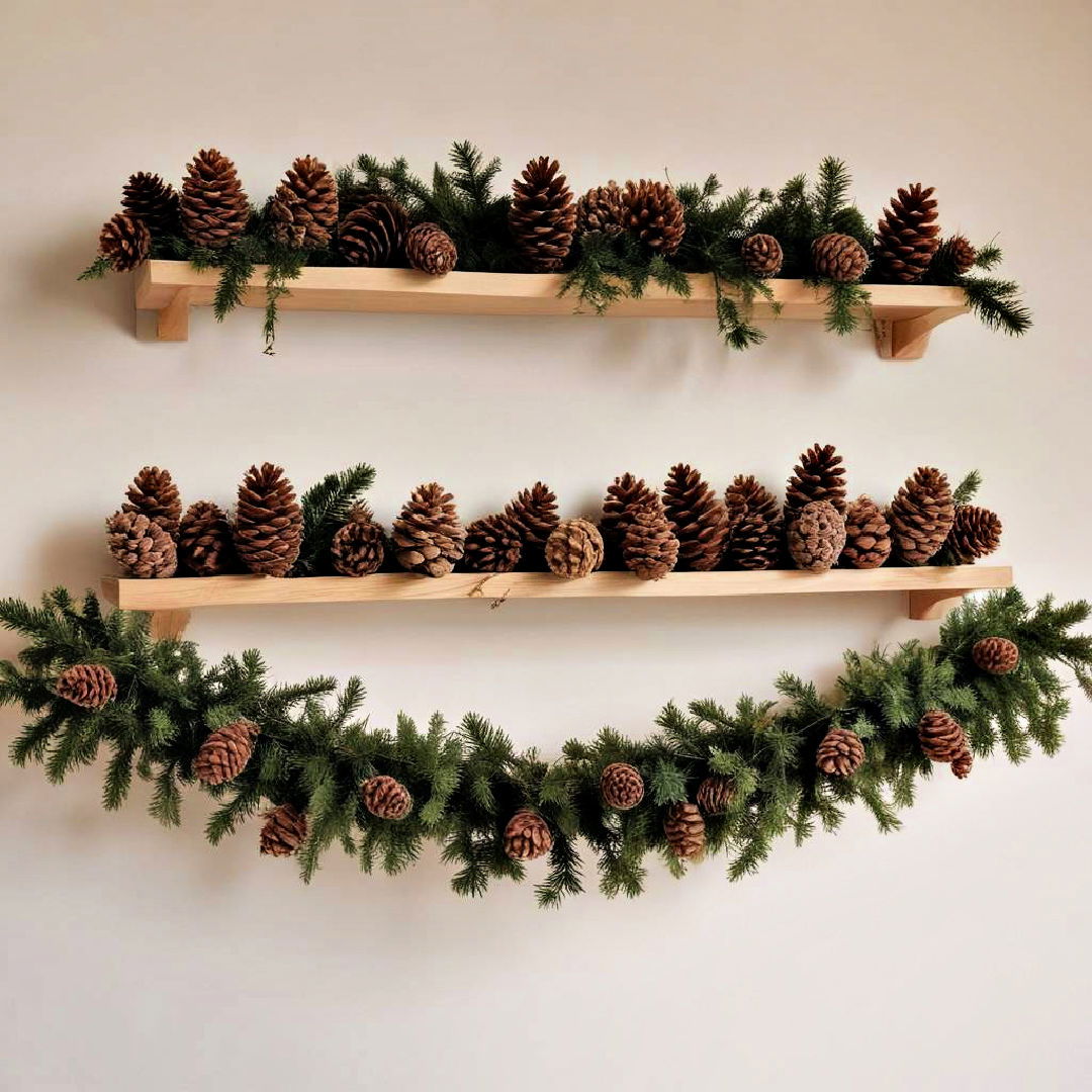 pine cone garland