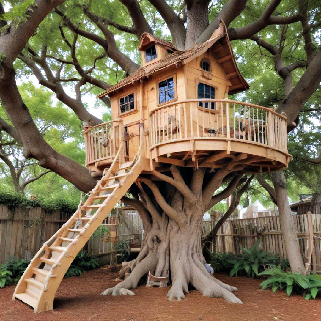 pirate ship treehouse