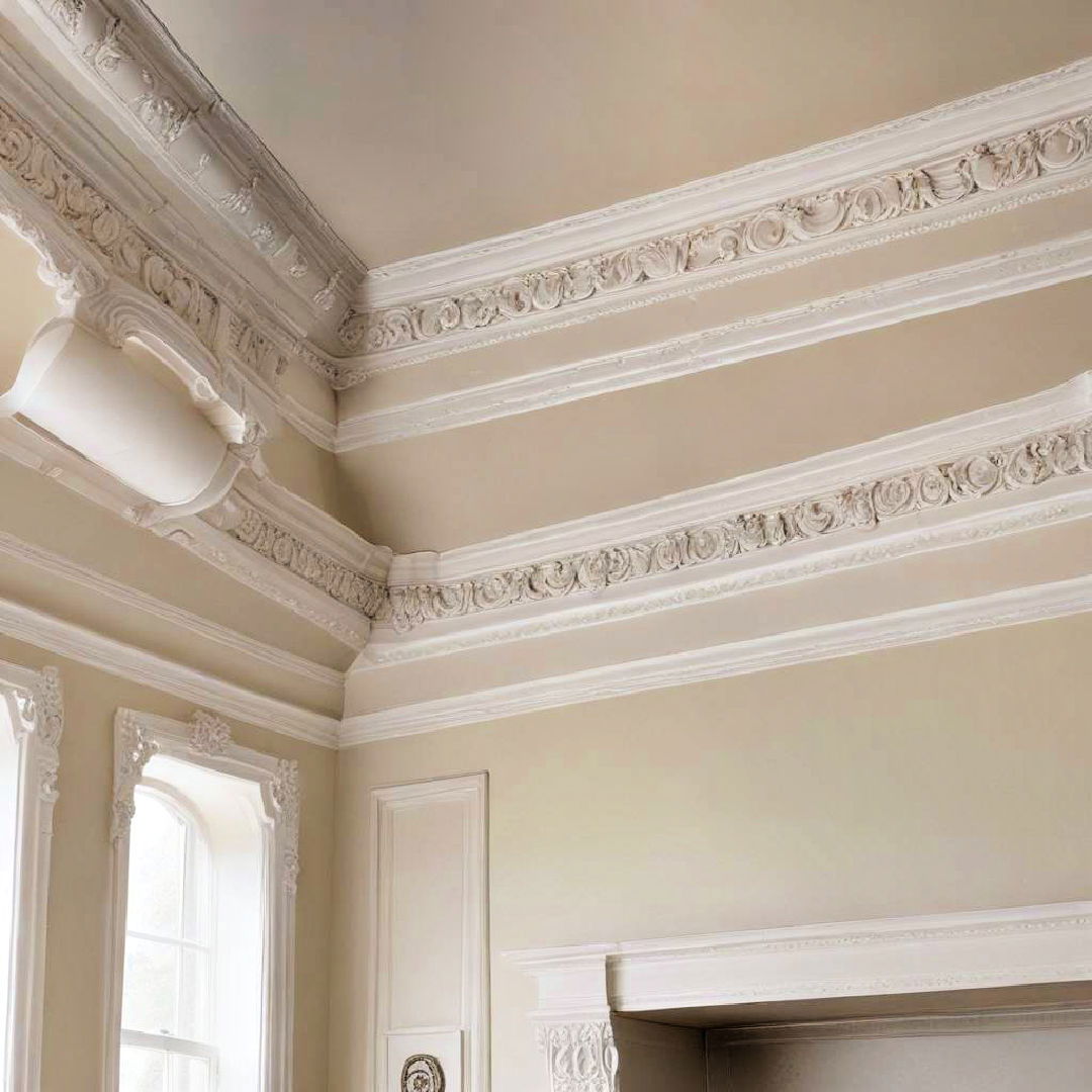 plaster cornices for elegant detailing