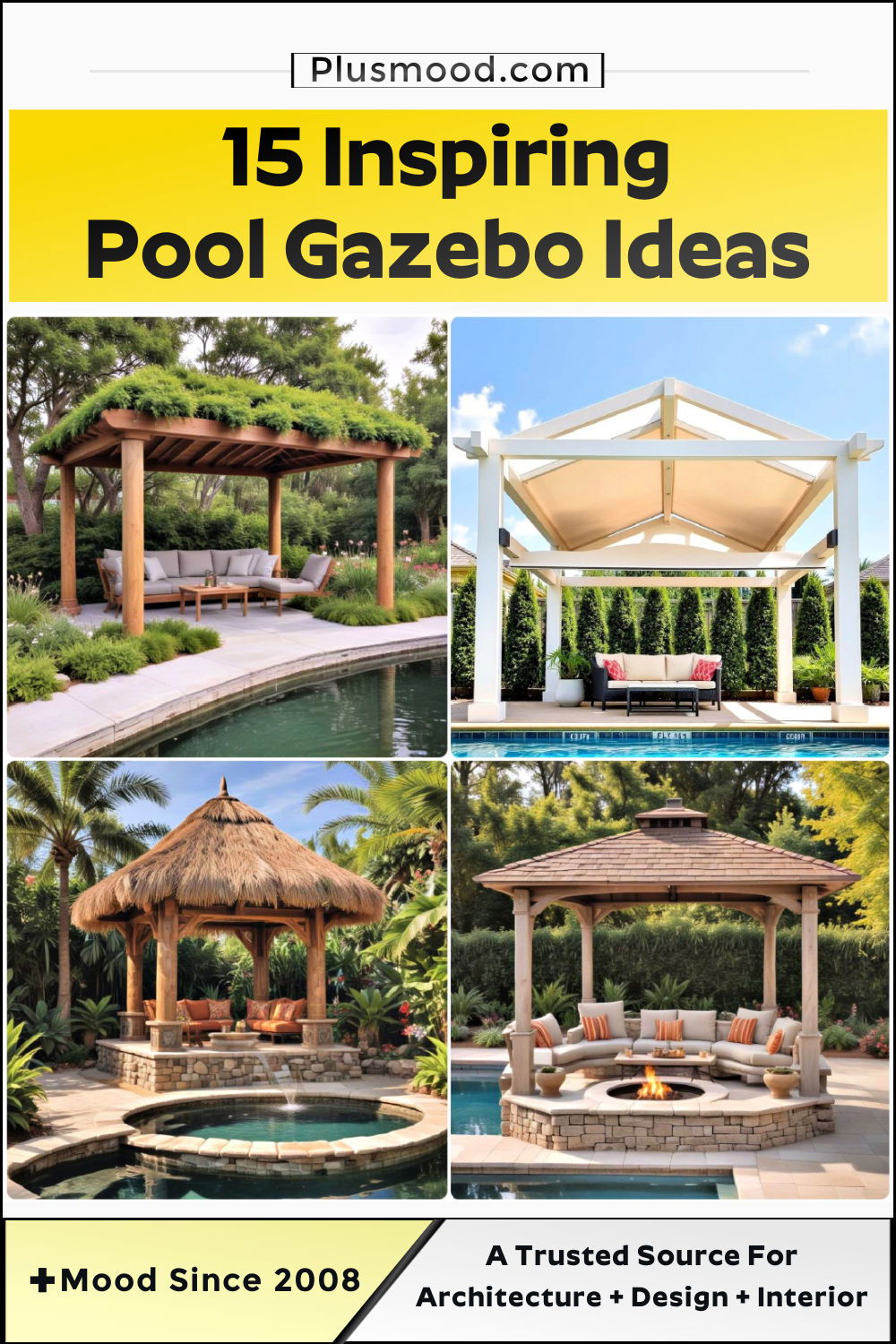 pool gazebo ideas and inspiration