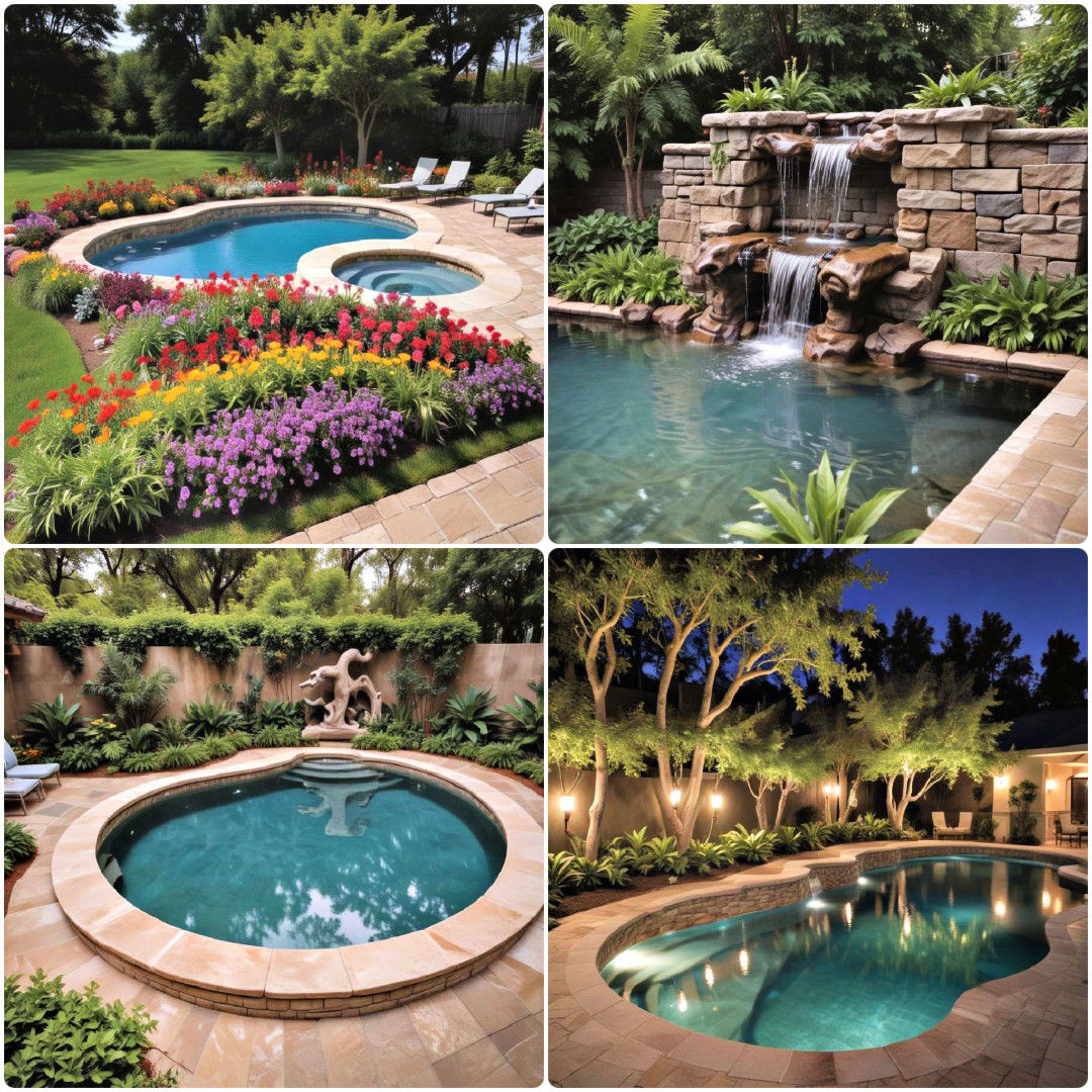 25 Pool Landscaping Ideas To Add Privacy and Style