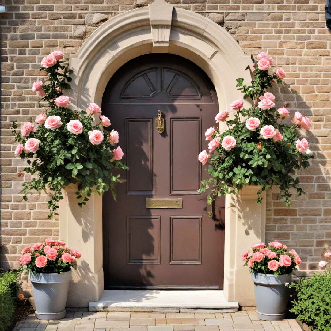 potted roses