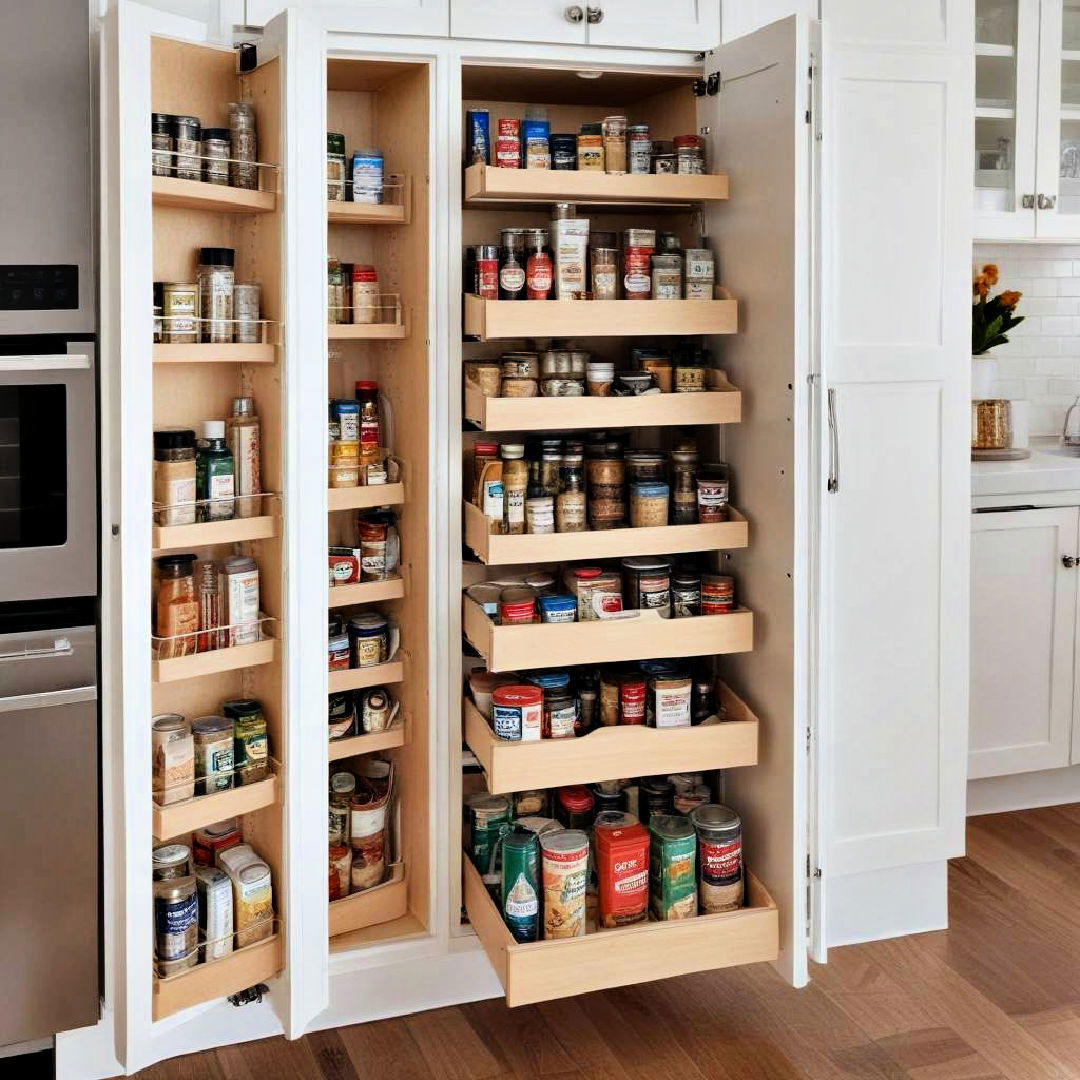 pull out pantry shelves