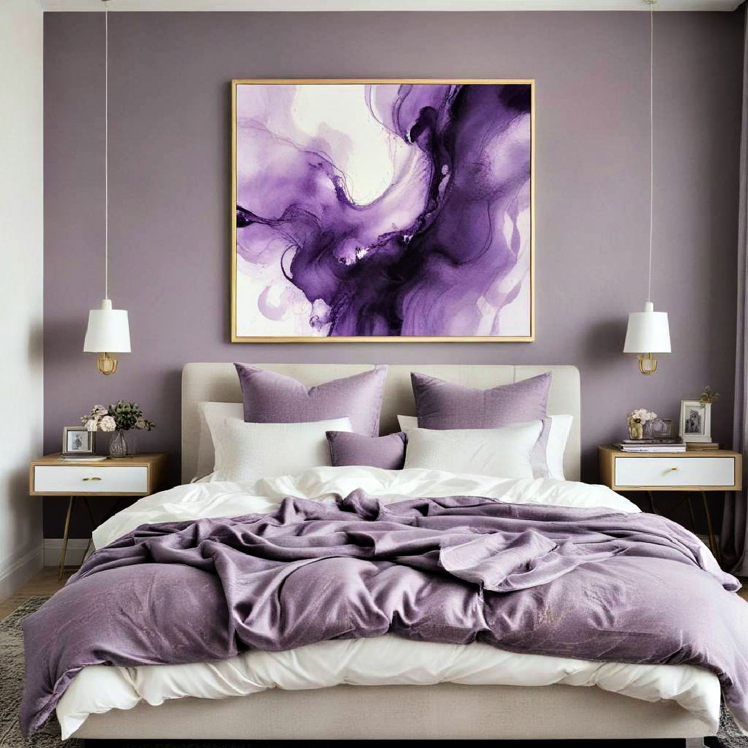 purple artwork