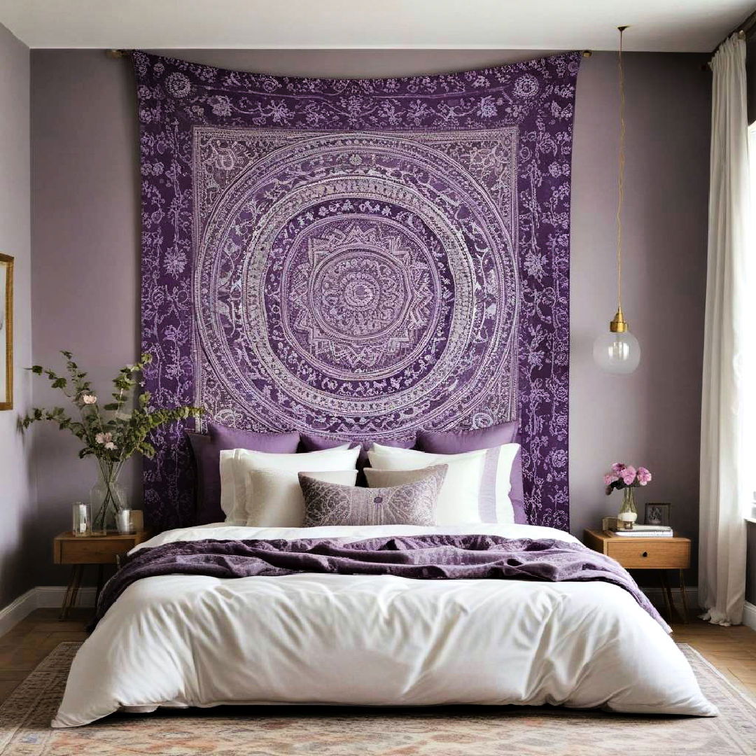 purple tapestry