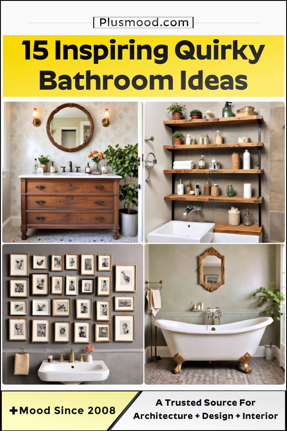 quirky bathroom ideas and inspiration