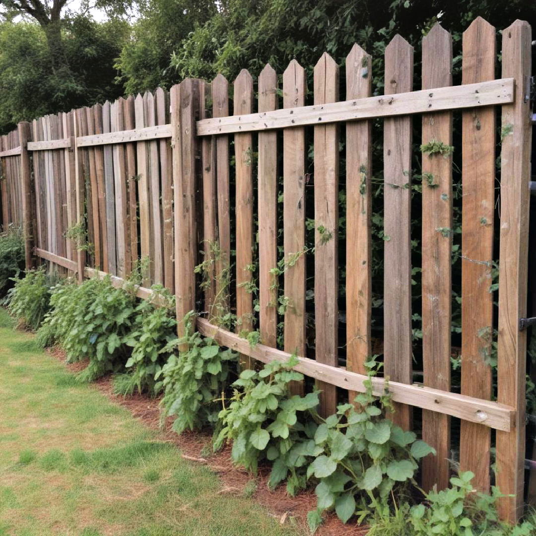 recycled material fences