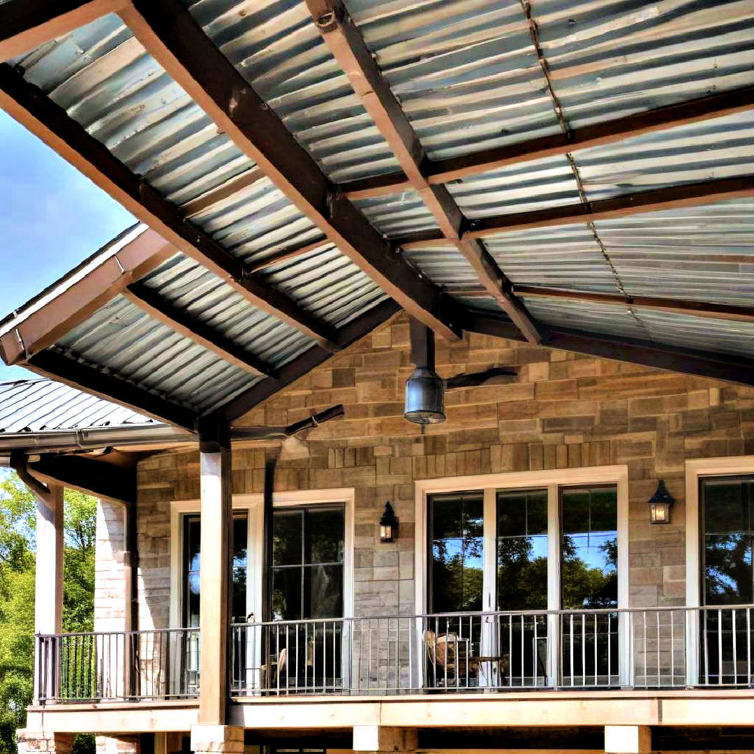 recycled metal roofing