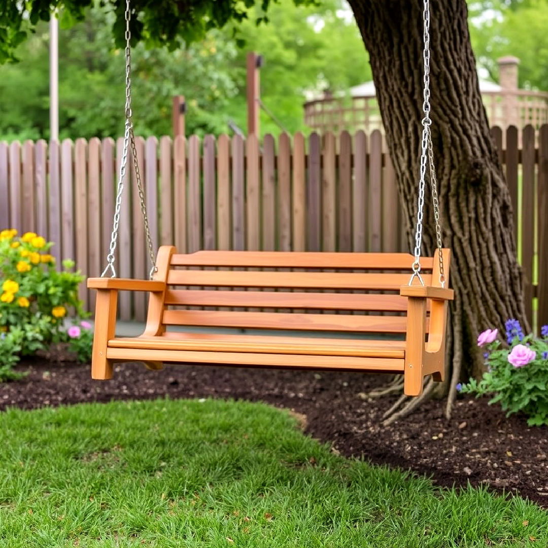 recycled plastic swing