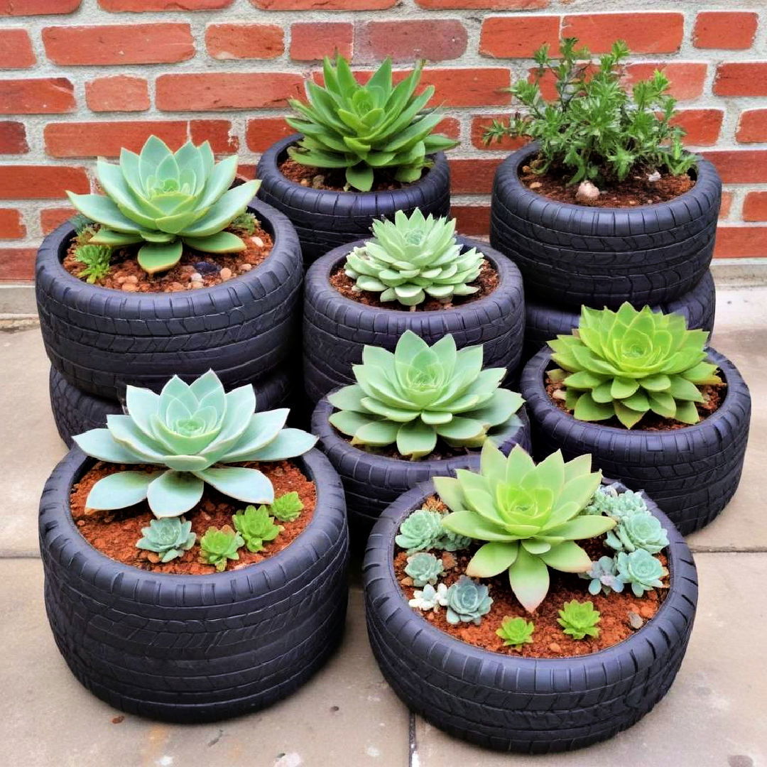 recycled tires