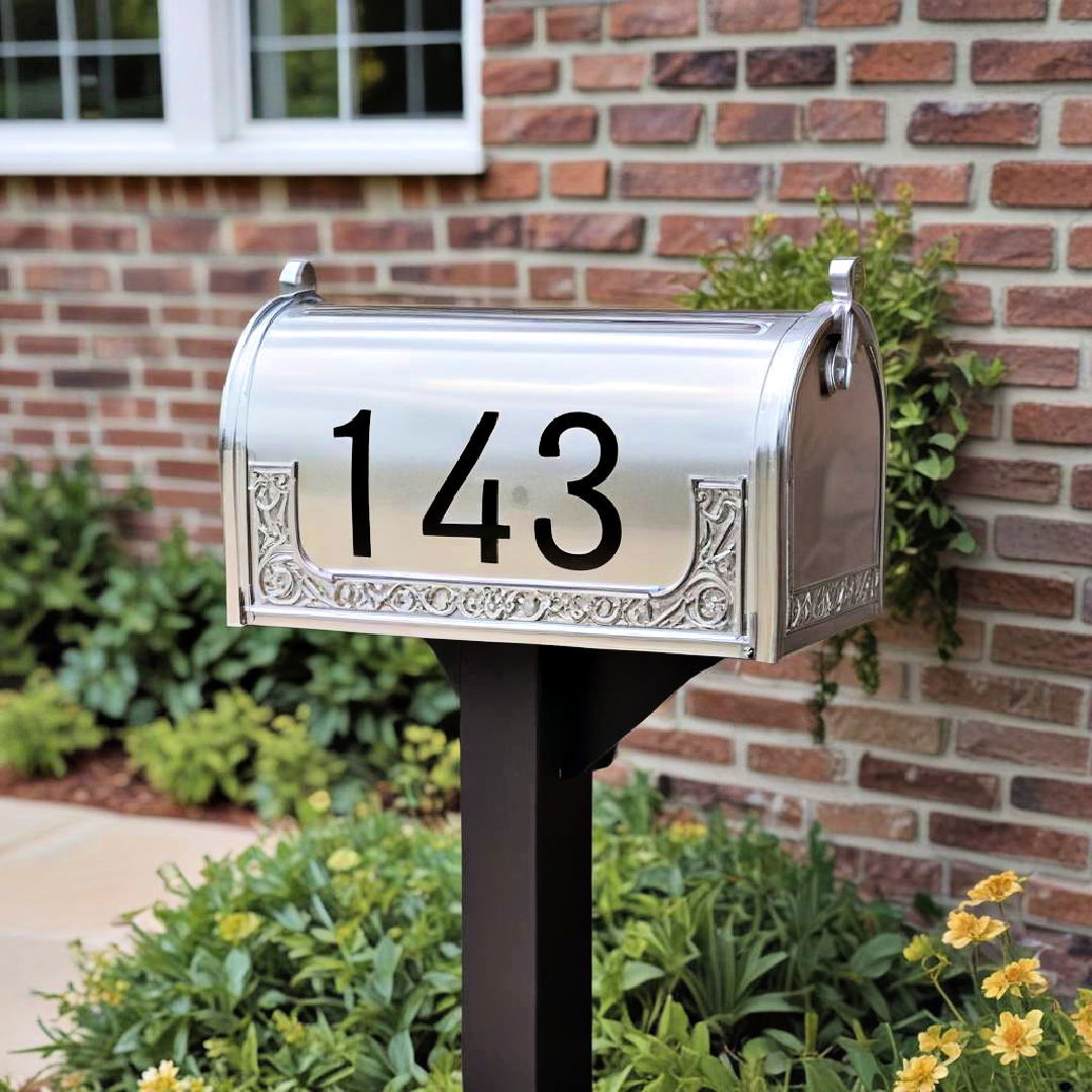 reflective house numbers