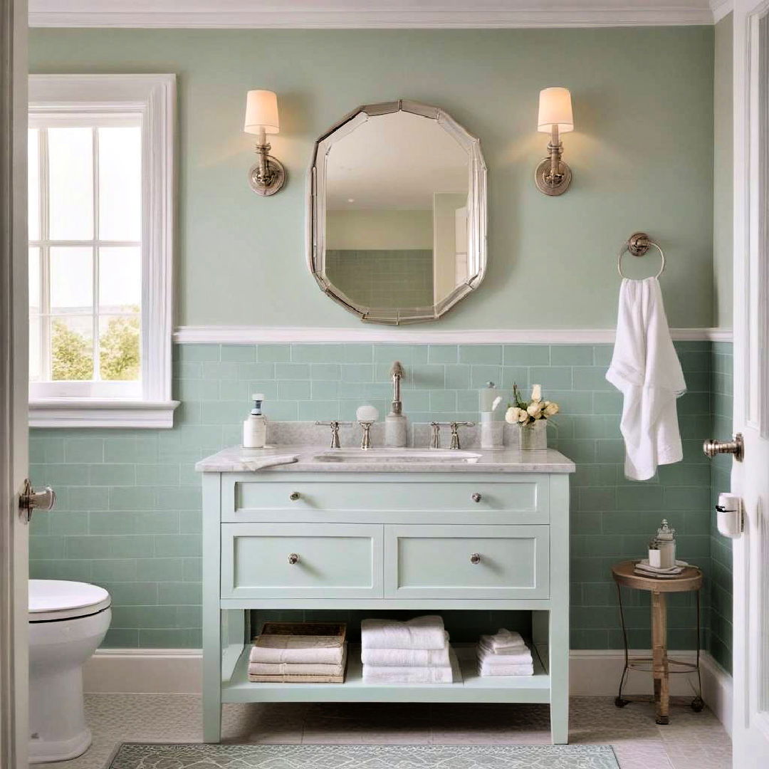 refreshing seafoam green