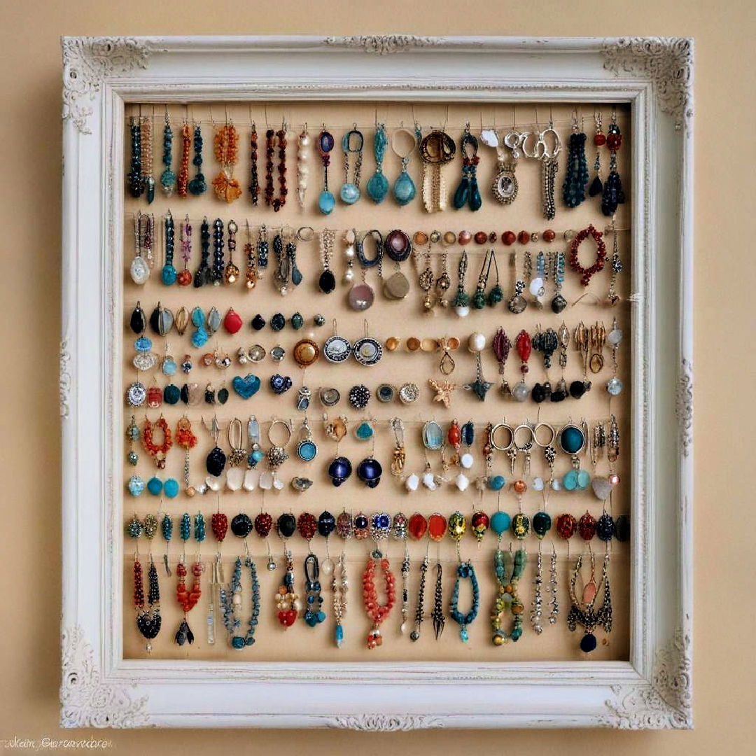 repurposed picture frame