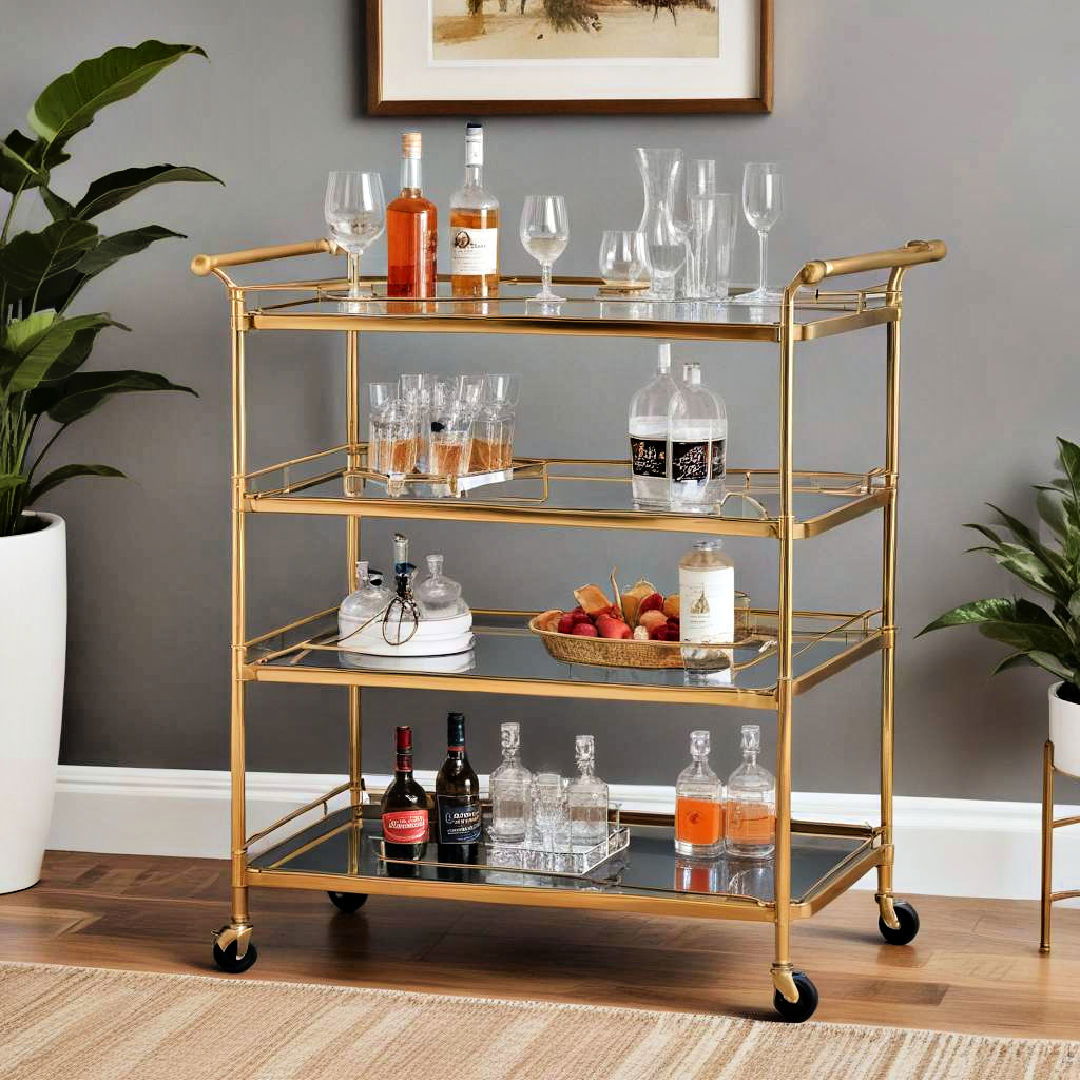 retro bar carts