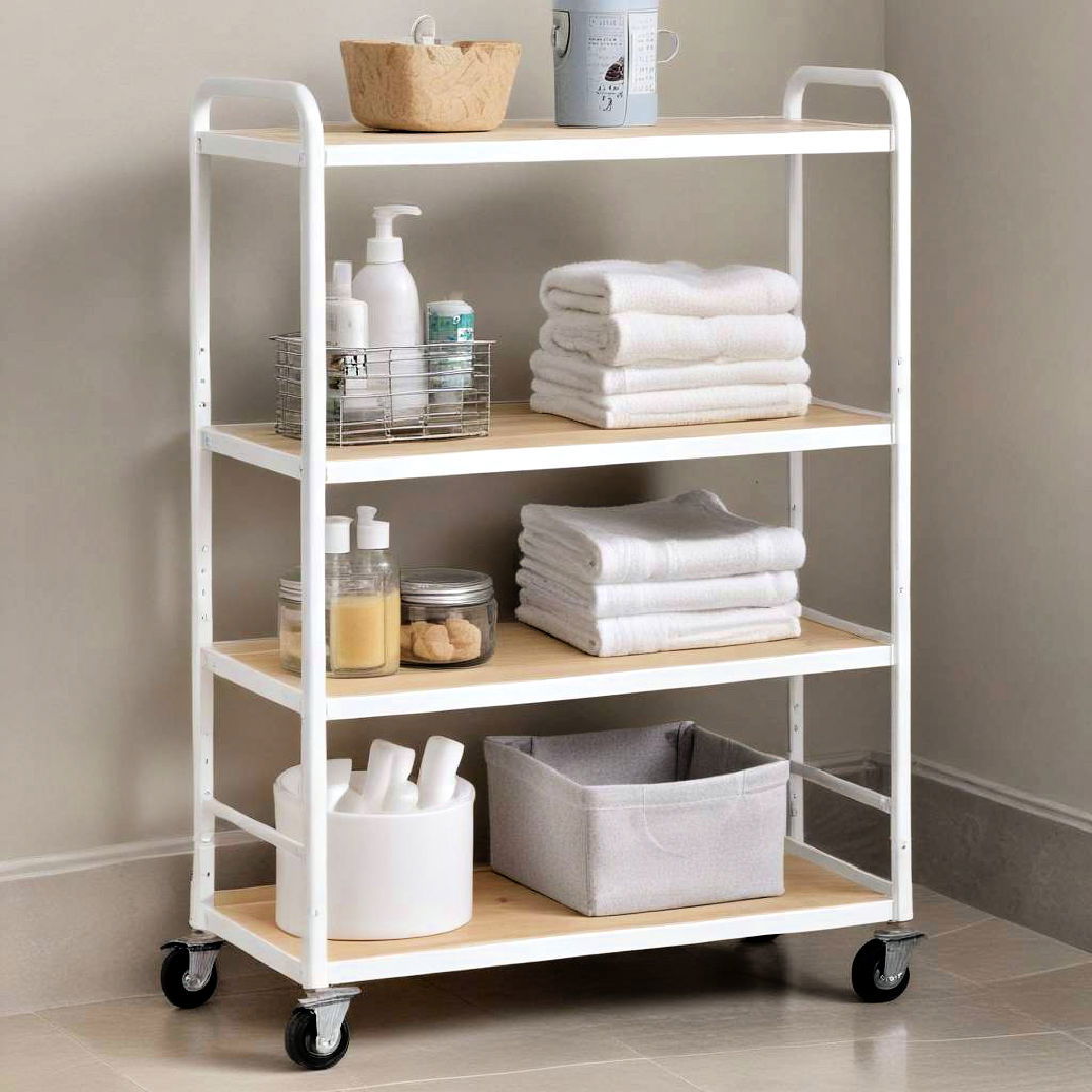 rolling shelving carts